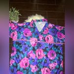 Collections Vintage floral house gown sz 1X/2X Pink Photo 3