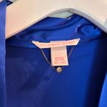 Victoria's Secret  Royal Blue Satin Robe size Women’s  M/L Photo 4