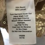 Talbots  - Sequin Gold Lined Tank Photo 6