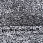 Nike  golf shirt Heather gray black large‎ stretch crew neck Photo 2