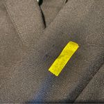 Lands' End  Women's Hopsack Blazer Size 14 deep navy padded shoulder Photo 5