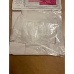 New Women’s Isabella Milano Backseam Lace Top Sheer Thigh Highs White Medium Photo 2