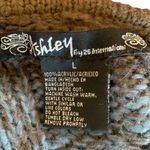 Ashley by 26 International  women's size large striped sweater with pockets Photo 5