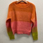 Free People Cozy Wool Blend Sweater in Autumn Sky XS Photo 4