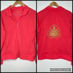 Old Navy Zip Up Track Jacket Yoga Workout Jacket Size Large Fitted Style Photo 1