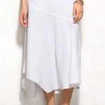 Dress Barn  Westport 1962 White Asymmetrical Skirt Photo 0