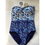 Tommy Bahama New.  blue swimsuit.  Size 8. MSRP $159 Photo 4