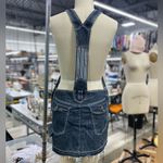 Boutique Denim Overall Skirt 11 /L Photo 4