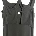 Go Couture  Black Strappy Halter Sleeveless Maxi Dress Size Large Photo 3