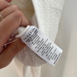 Trina Turk  Women's White Textured Cotton Blend Slim Ankle Pants Size 0 Photo 8