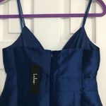 Lulus blue spaghetti strap mini dress prom cocktail party‎ women’s small new NWT Photo 8