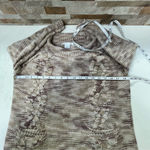 Design History  women wool blend short cropped sweater with pockets Size M Photo 9