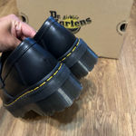 Dr. Martens Adrian Quad black leather platform loafers slip on shoes new Photo 3