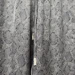 J. McLaughlin J.McLaughin Tia Desert Scale Snake Gray Satin Pull On Drawstring Pants Large Photo 7