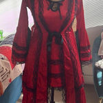 Boutique Red Riding Hood Dress Photo 0