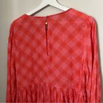 BP  Dress Pink Plaid Ian Long Sleeve Casual Neutral Photo 5