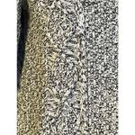 Gap  Black and White Cable Knit Turtleneck Sweater Size Small Photo 4