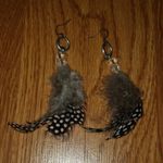 Feather Earrings Unique Handmade Womens Silver Photo 1