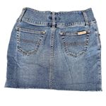 Tommy Hilfiger Denim Cut Off Skirt Sz 0 Photo 3