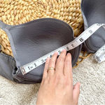 Savage X Fenty By Rihanna Floral Lace Convertible Bra Blackened Grey Pearl Gray Size undefined Photo 13