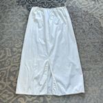 Vintage Movie Star Maxi Slip Skirt White XL Photo 2