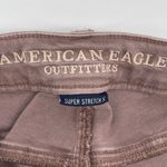 American Eagle ‎ Womens Super Stretch Jegging Jeans Distressed Mauve Pink 6 Short Photo 5