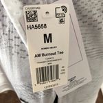Reebok  Womens‎ Shirt M White Training Supply Short Sleeve AM Burnout Tee NWT Photo 6