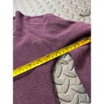 Lululemon  Women Ribbed Knit Boxy Cotton-Blend Mock Neck Sweater Purple Size XS/S Photo 5