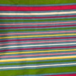 Striped racerback swim top Size medium Blue Photo 4