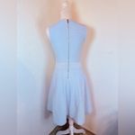 Ted Baker London Nadyne Ottoman Ribbed Fit & Flare Dress in Light Blue. Photo 7