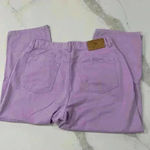 Ralph Lauren Lauren Jeans Co  Lavender Purple Cropped Pants Capri Jeans Women’s 6 Photo 5