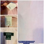 J.Crew  LIGHT PINK COTTON FLARE LEG "FAVORITE FIT" TROUSERS (10) Photo 10