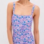 NWT Tuckernuck Vineyard Vines Helen Floral Square Neck One Piece S Pink Photo 0