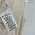 BCBGeneration A-Line Dress Neck Tie Size Medium Gold Ivory Shimmer Snakeskin Photo 11