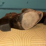 Liberty Black Copper/bronze Cracked Metallic Booties leather made in Mexico Brown Size 8 Photo 14