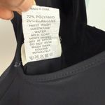 Profile by Gottex Black One Piece Swimsuit Ruched Jewel Detail Size 14 Photo 5