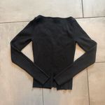 ZARA Sweetheart Neckline Button-Front Cardigan Photo 2