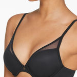 Thirdlove NWT 24/7 Classic Contour Plunge Bra 42D Black Photo 0