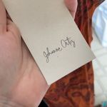 Johanna Ortiz Dramatic Sunset 3/4 Balloon Sleeve Midi Dress Size 10 Orange Photo 12