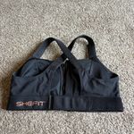 Shefit Ultimate Sports Bra Zip Front 2 Luxe Black Rose Gold Adjustable Size undefined Photo 4