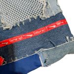 Rangers Handmade Denim Bag Red Photo 3