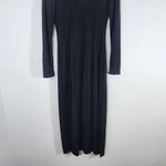 Band of Gypsies Band of the Free Black Draped Cocktail Dress with Side Slit NWT Size Medium Photo 4