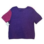 Vintage Deadstock 80s/90s Koret Short Sleeve Knit Floral Sweater Size 3X Photo 1