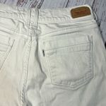 Levi's High Waisted White Denim Shorts 5" Inseam Size 8 or 29 Classic Summer Photo 2