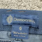 Democracy  Women’s Ab Solution Mid-Rise Double Layer Fray Kick Flare Jeans 6 Photo 7