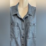 Madewell  BLUE Denim Shirt Photo 5