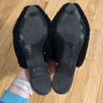 Jenni Kayne  Black Shearling Mules Sz 37 Photo 2