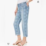 Style & Co . Womens Printed Cuffed-Hem Jeans Sz 14 Photo 3