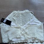 The Sang NWT Cream Crochet Skirt Set Photo 7