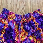 Label Noir Vintage Purple Floral Tropical Baggy Shorts Womens Medium Photo 8